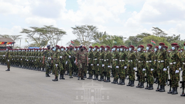 Serve With Courage, Integrity And Discipline, President Kenyatta Tasks New GSU Officers